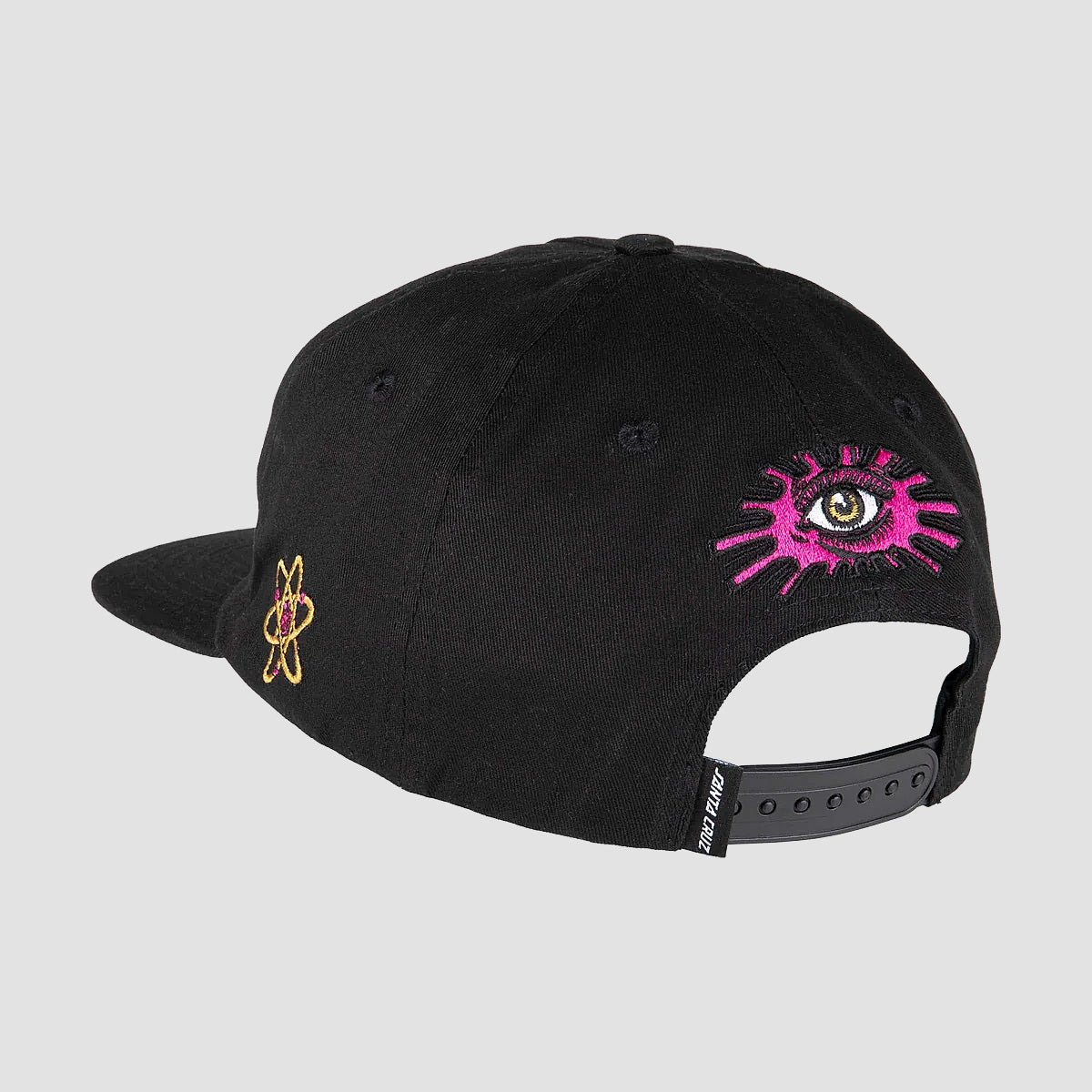 Santa Cruz Knibbs Cryptic Snapback Cap Black