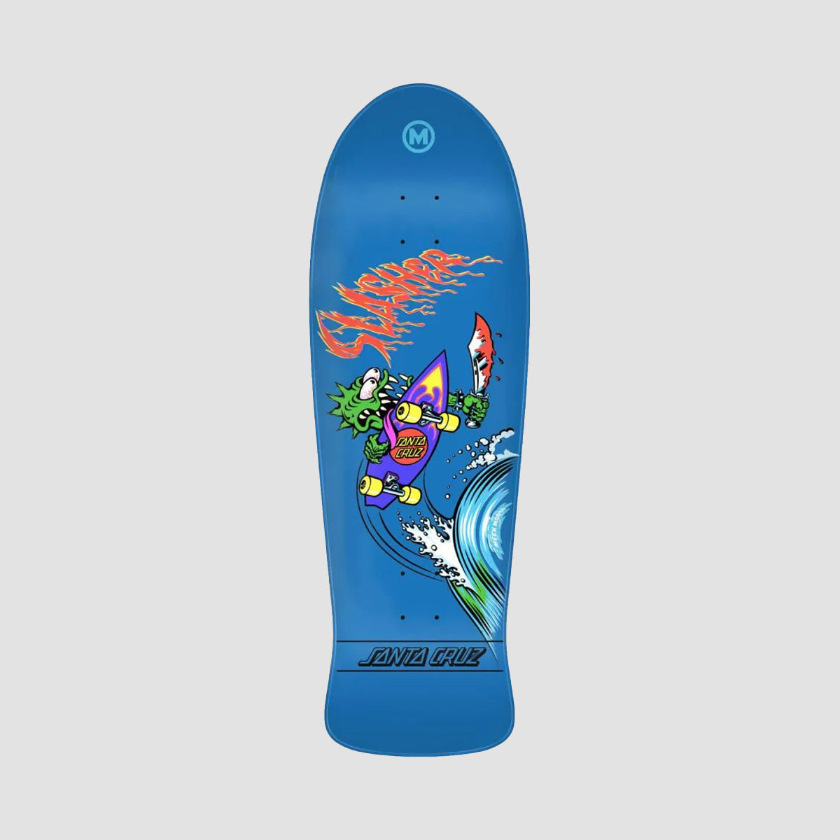 Santa Cruz Meek OG Slasher Reissue Skateboard Deck - 10.10 Inches