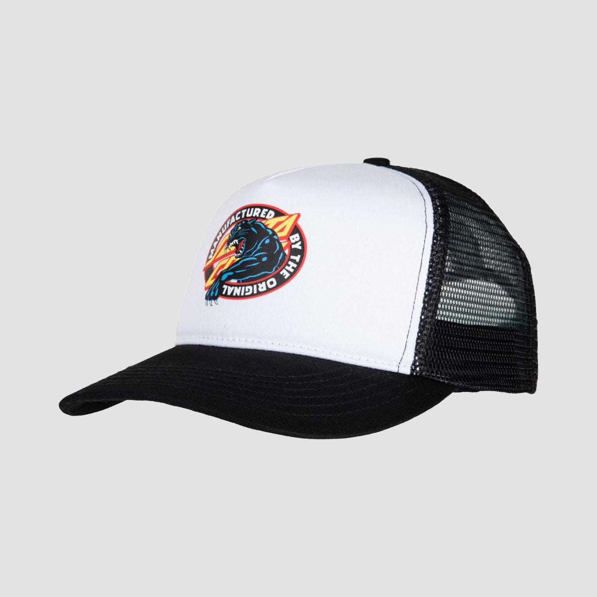 Santa Cruz Natas SC Panther Mesh Cap White/Black