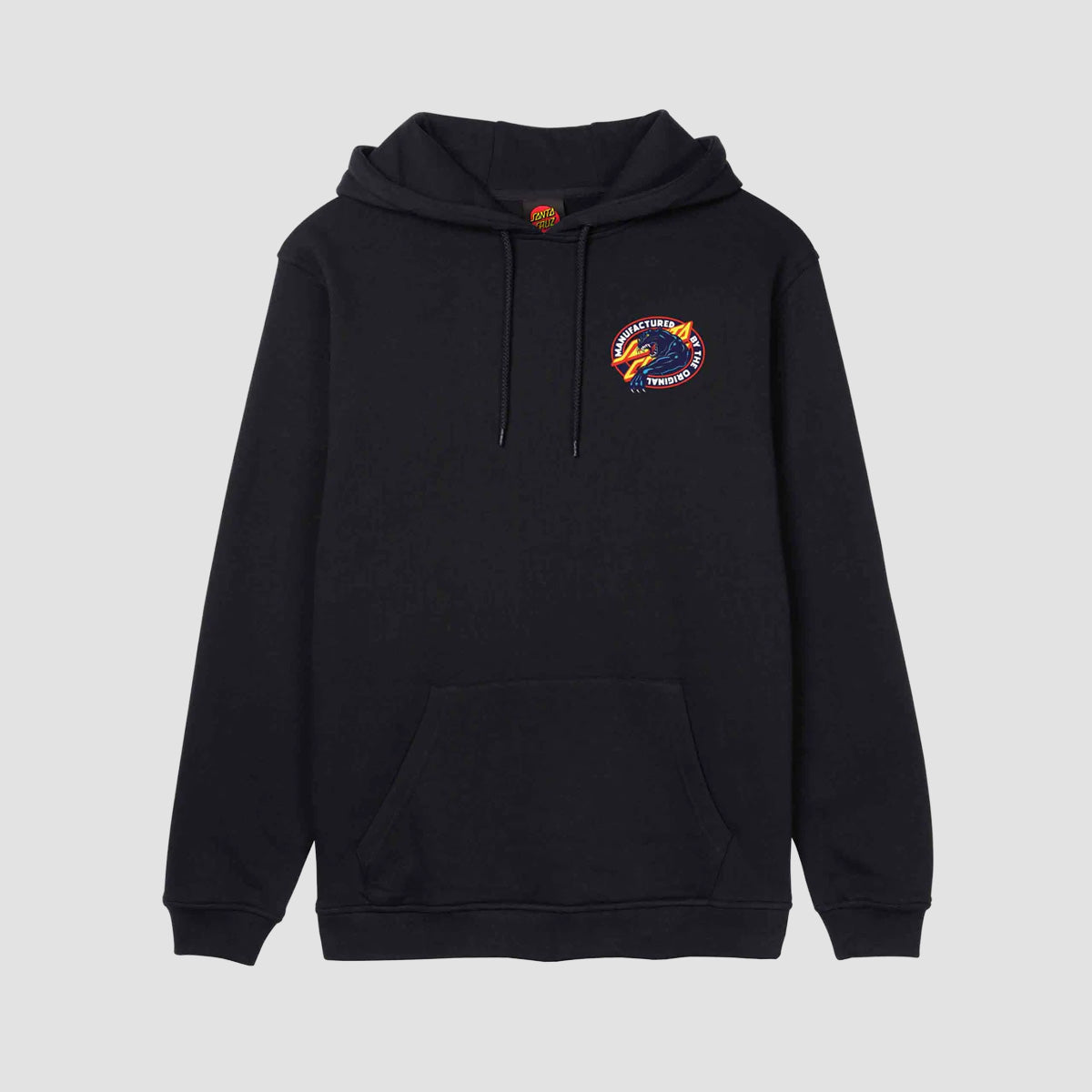 Santa Cruz Natas SC Panther Pullover Hoodie Black