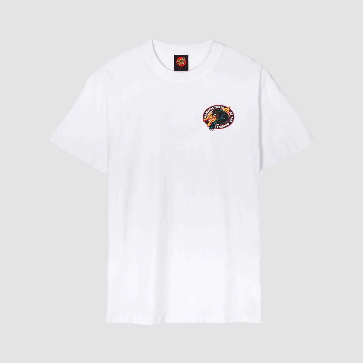 Santa Cruz Natas SC Panther T-Shirt White