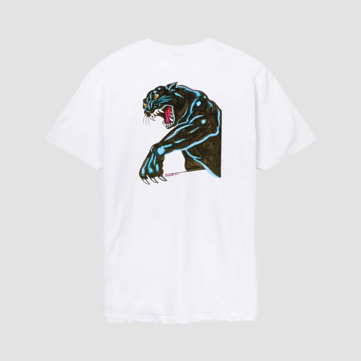 Santa Cruz Natas Sketch Panther T-Shirt White