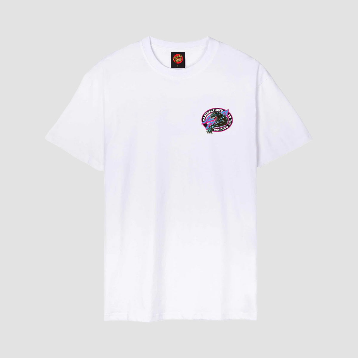 Santa Cruz Natas Sketch Panther T-Shirt White