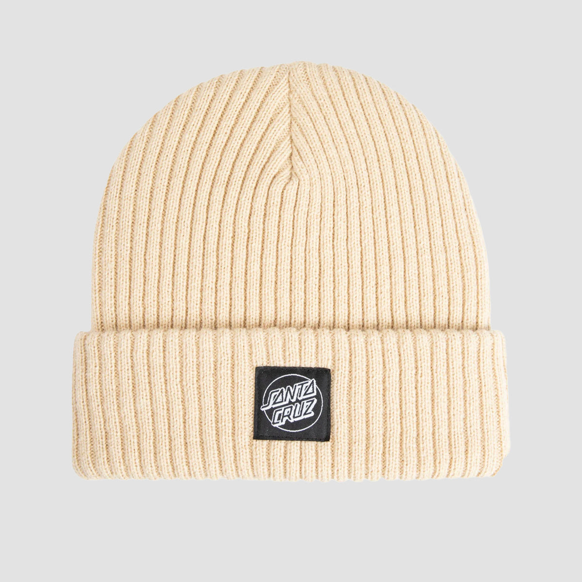 Santa Cruz Opus Dot Label Beanie Fog