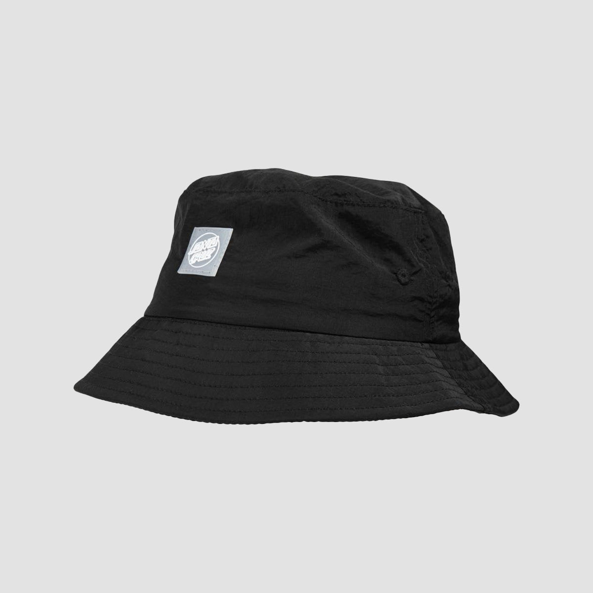 Santa Cruz Opus Dot Label Bucket Hat Black - Womens
