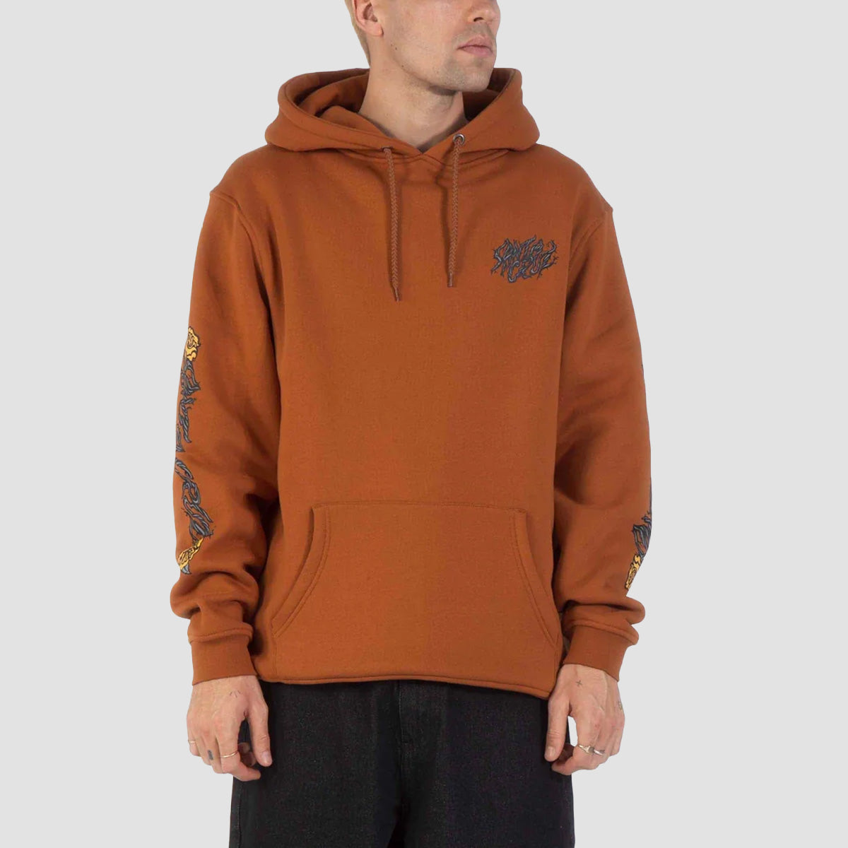 Santa Cruz Rankine Monster Pullover Hoodie Rust