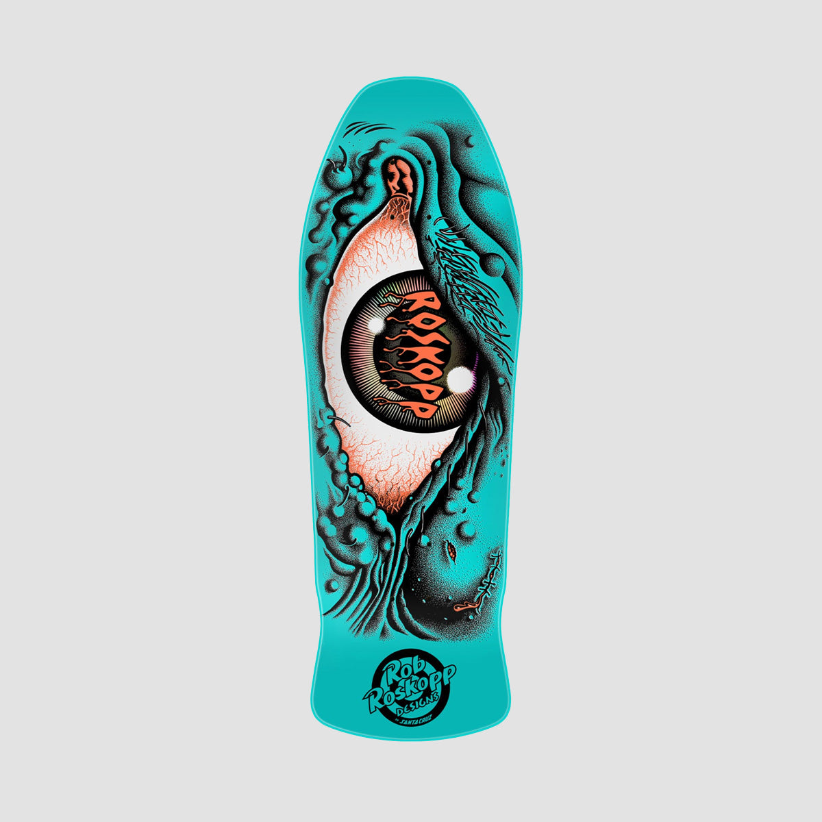 Santa Cruz Roskopp Eye Reissue Skateboard Deck - 10.12"