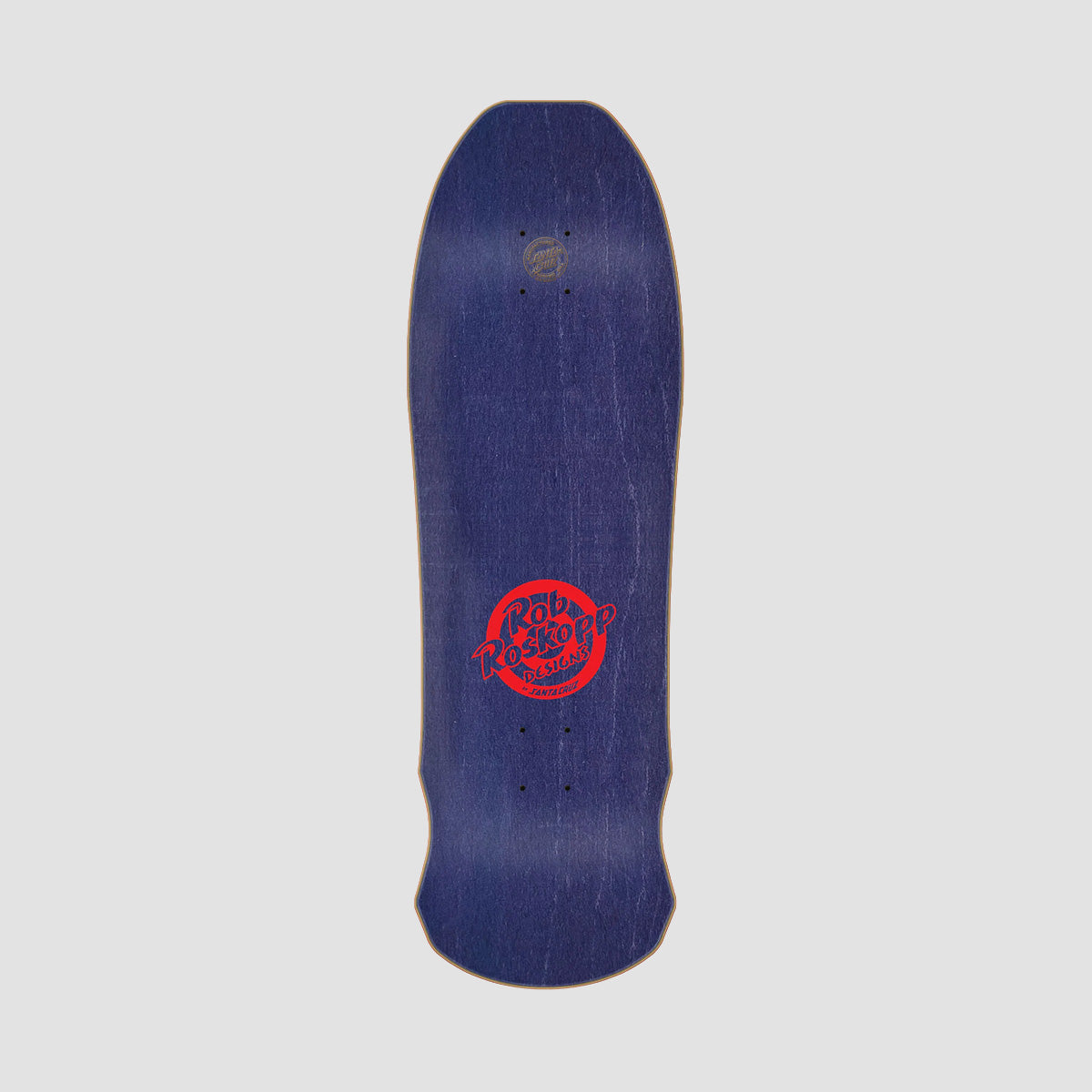 Santa Cruz Roskopp Face Reissue Skateboard Deck Yellow - 9.5"