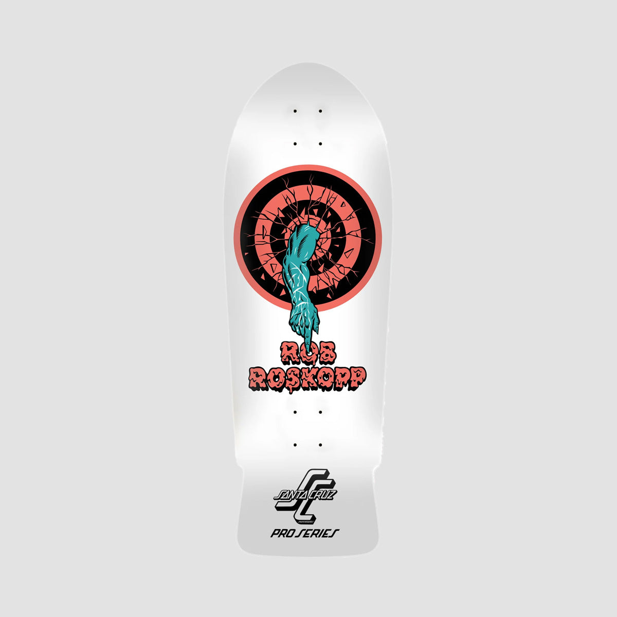 Santa Cruz Roskopp One Reissue Skateboard Deck - 10.35 Inches