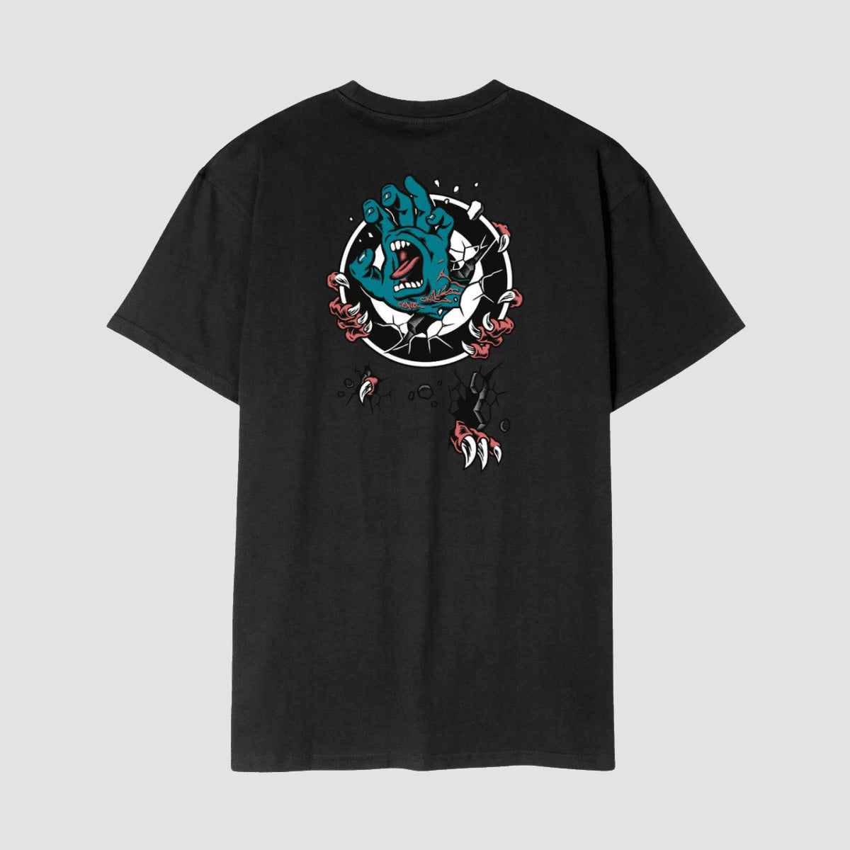 Santa Cruz Roskopp Screaming Target T-Shirt Black