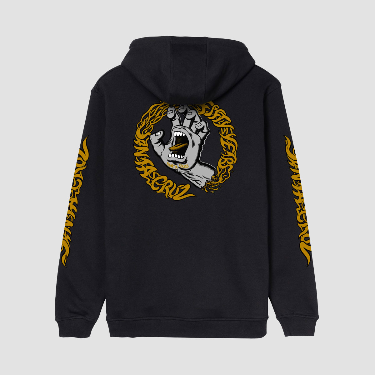 Santa Cruz Screaming 50th Pullover Hoodie Black