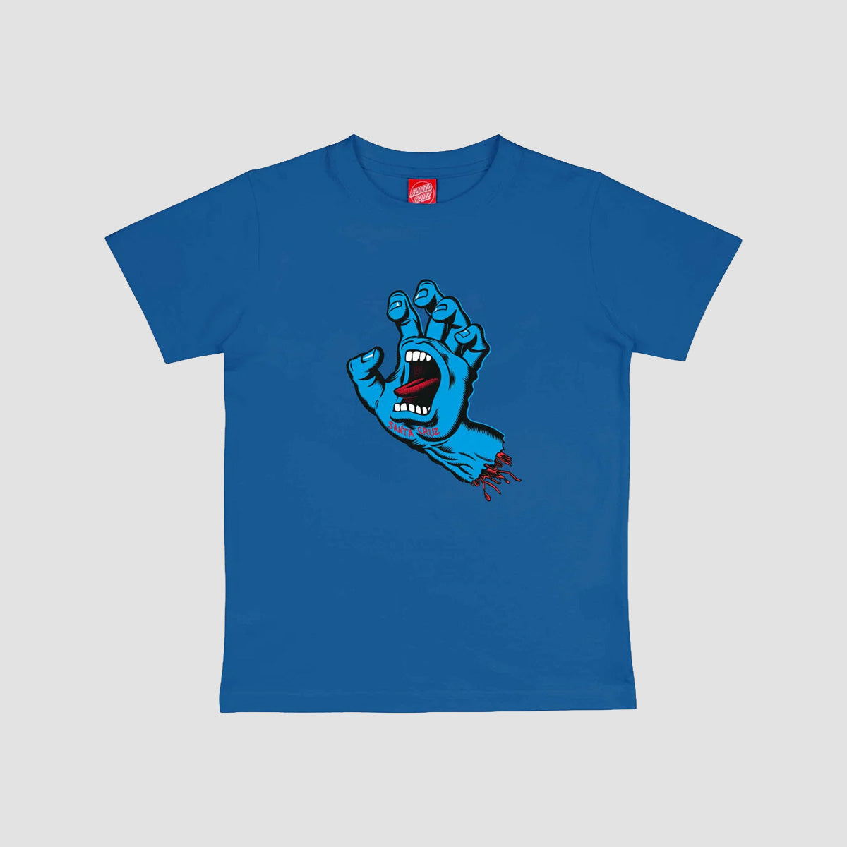 Santa Cruz Screaming Hand T-Shirt Ultramarine - Kids