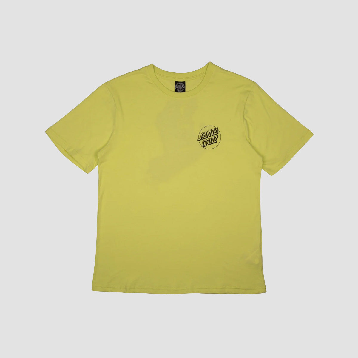 Santa Cruz Screaming Hand T-Shirt Washed Lime - Womens