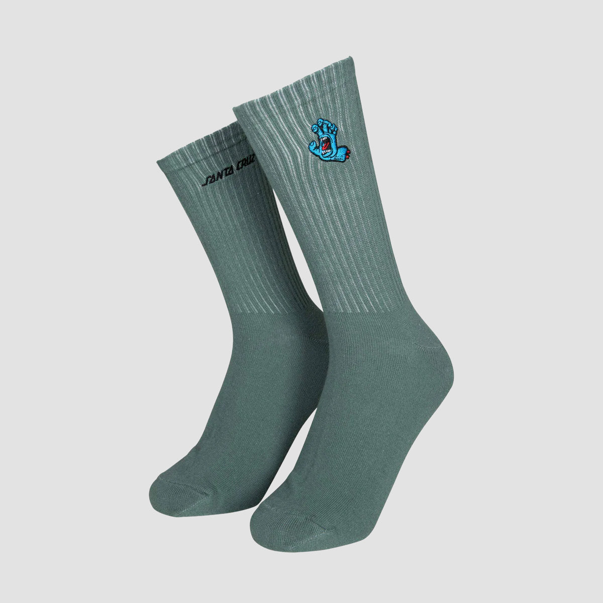 Santa Cruz Screaming Mini Hand Socks Moon Rock