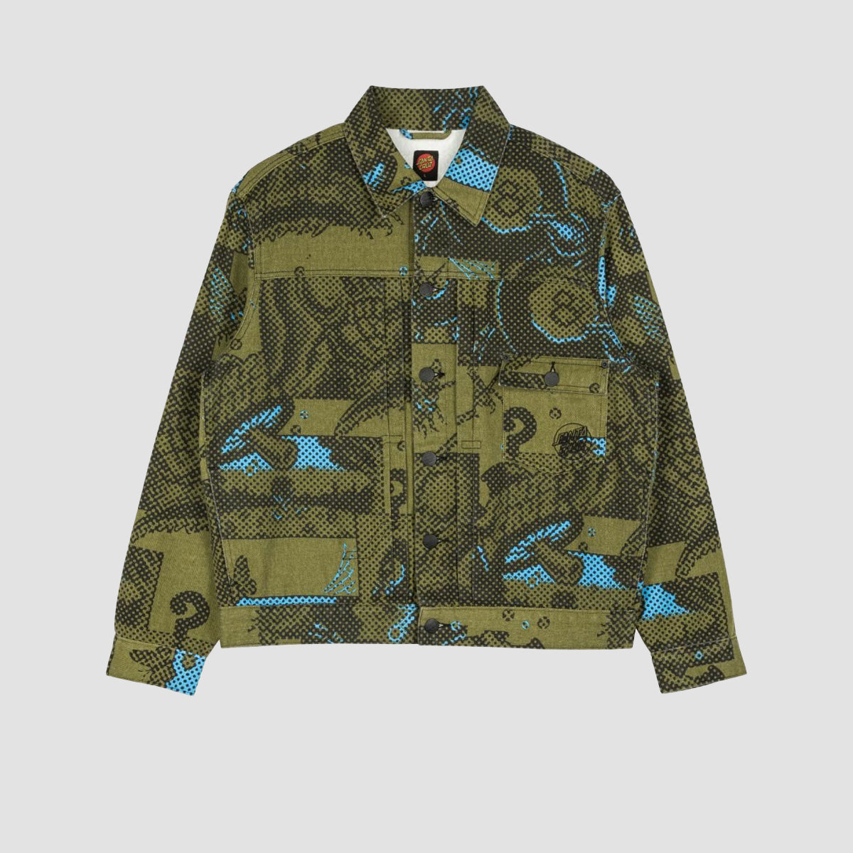 Santa Cruz SCS Jacket Winkowski Comic Camo