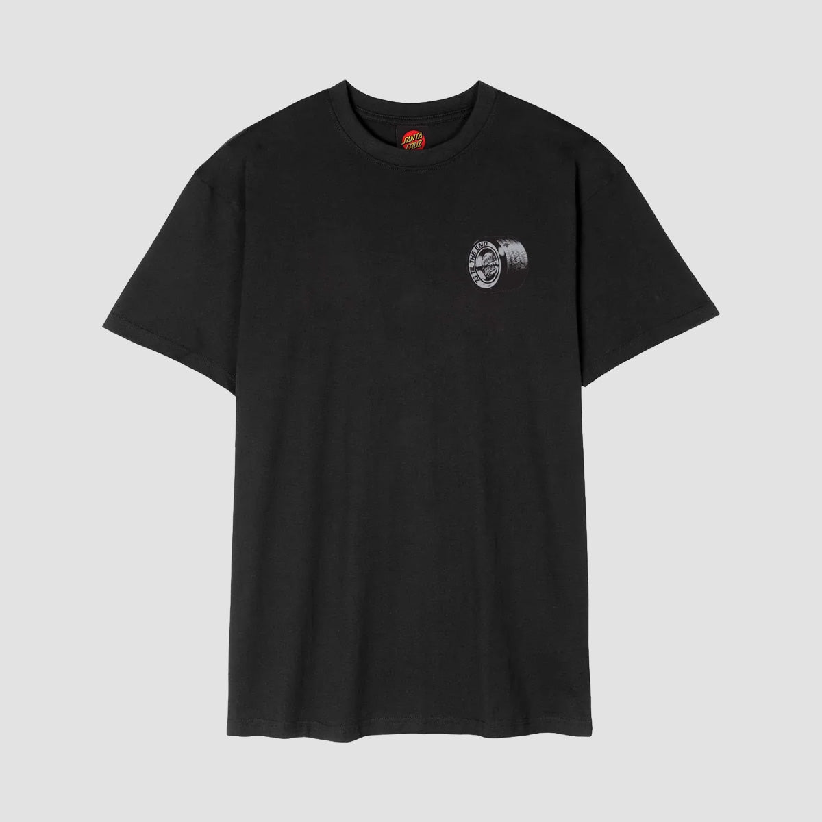 Santa Cruz TTE Tired Dot T-Shirt Black