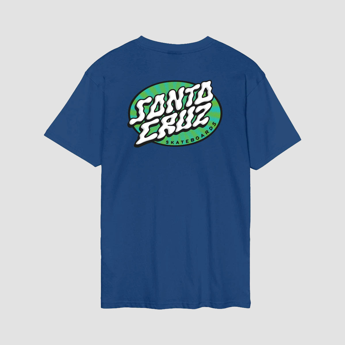 Santa Cruz Vertigo Dot T-Shirt Rich Navy