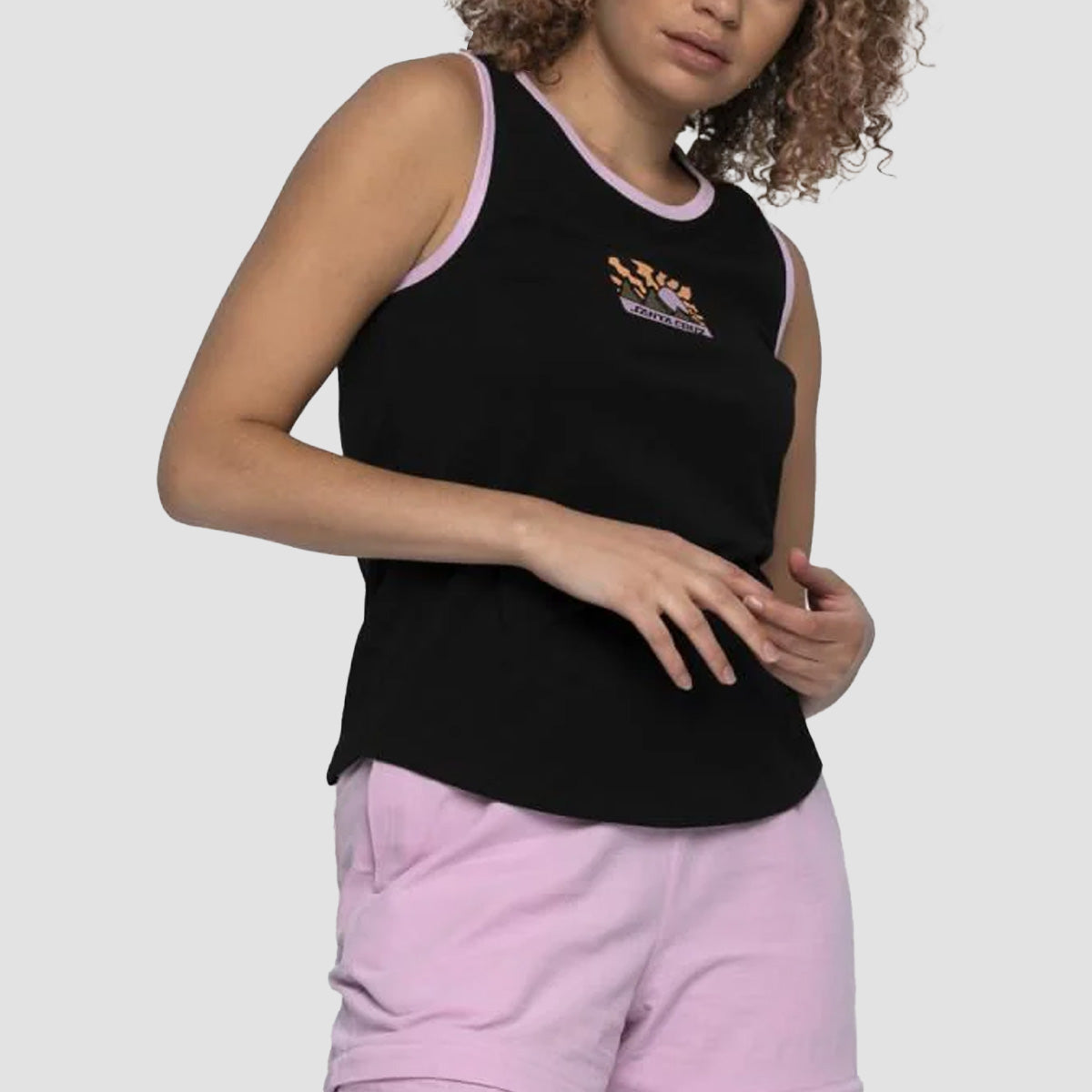 Santa Cruz Vista Vest Black/Orchid - Womens