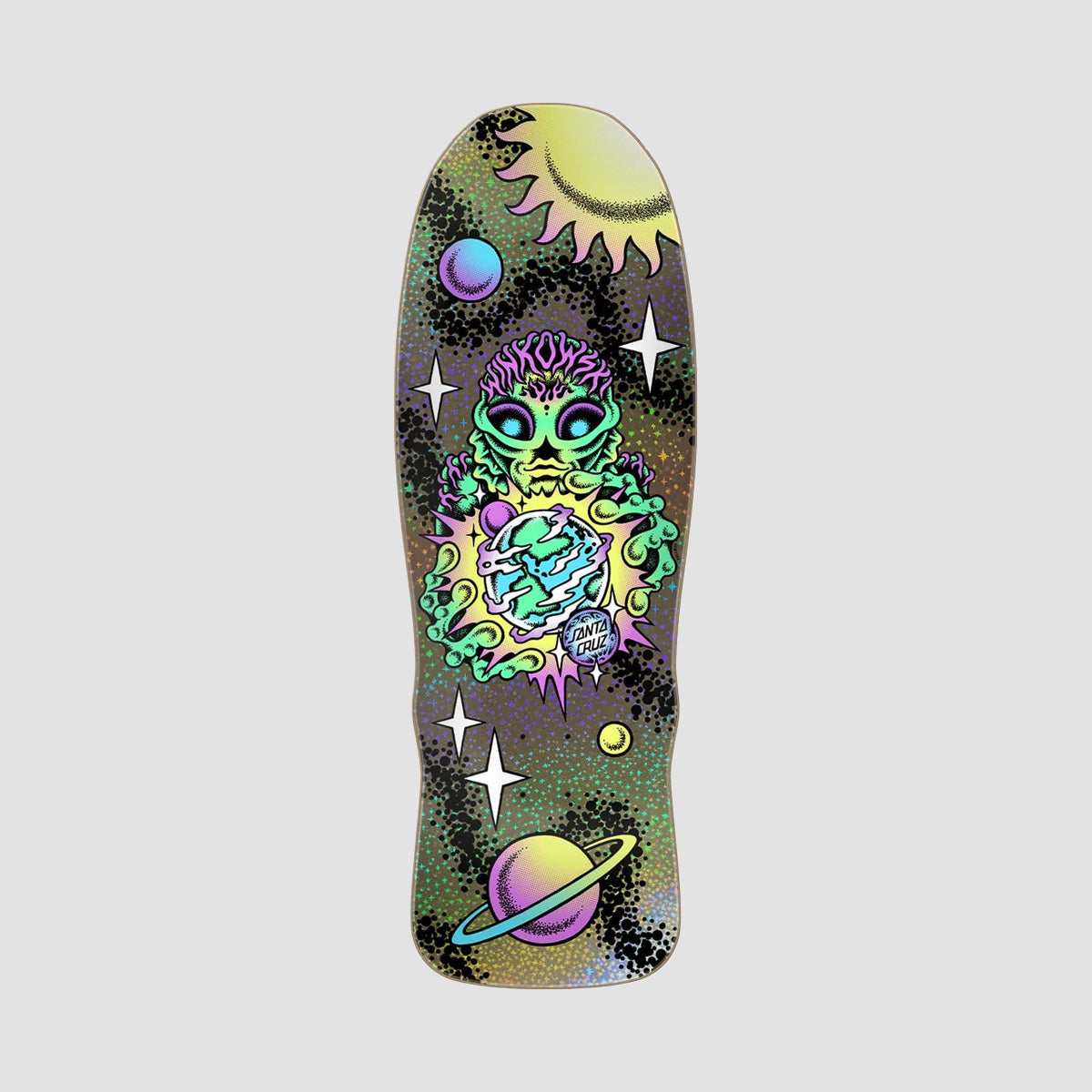 Santa Cruz Winkowski Cosmic Pro Shaped Skateboard Deck - 10.34 Inches