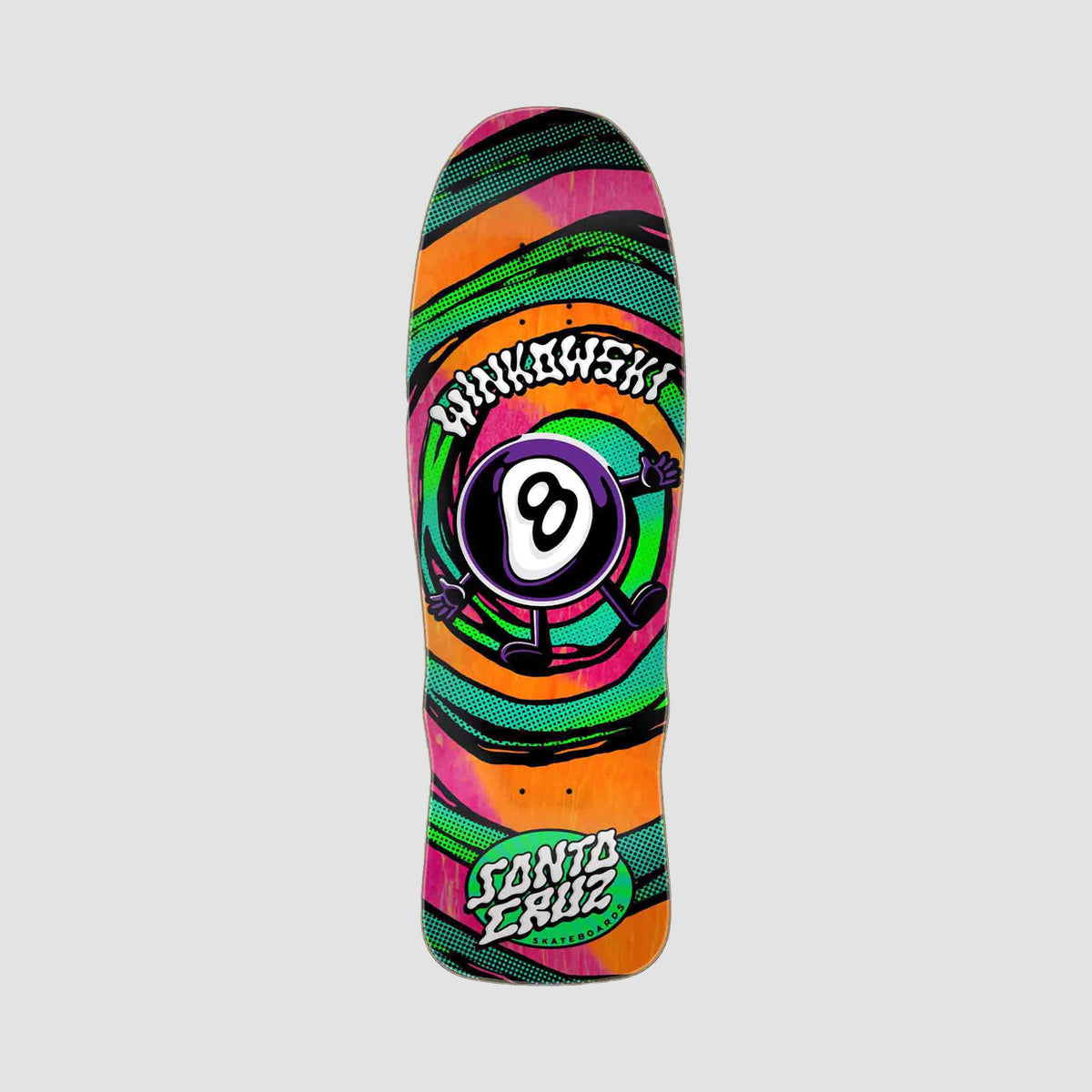 Santa Cruz Winkowski Vertigo Mid Skateboard Deck - 9.5"