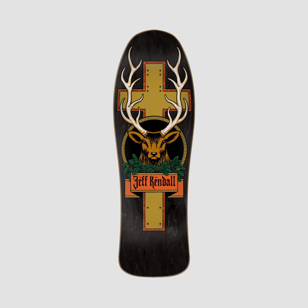 Santa Cruz Jagermeister Kendall Deer Reissue Skateboard Deck - 10.18"