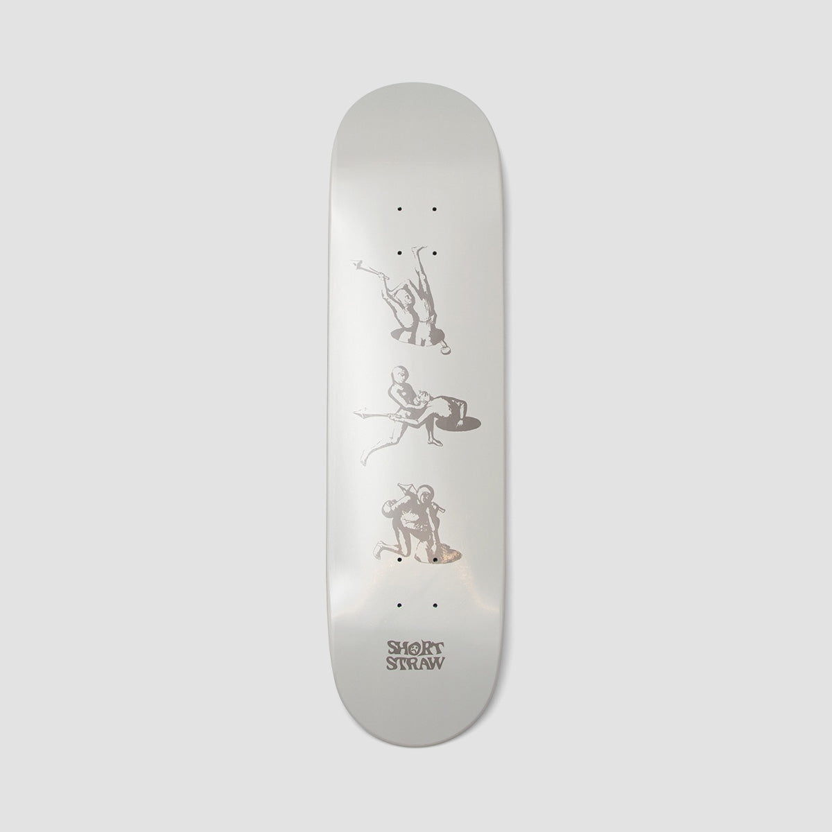 Short Straw Divorce High Skateboard Deck Bone - 8.5"