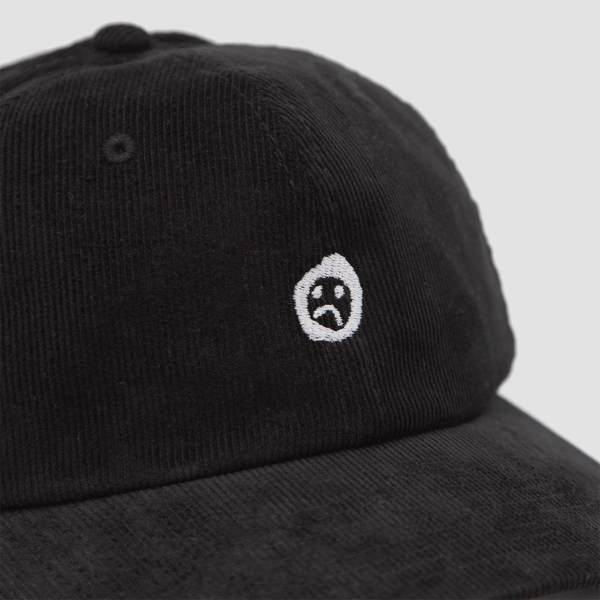 Short Straw Harvey Corduroy Cap Black