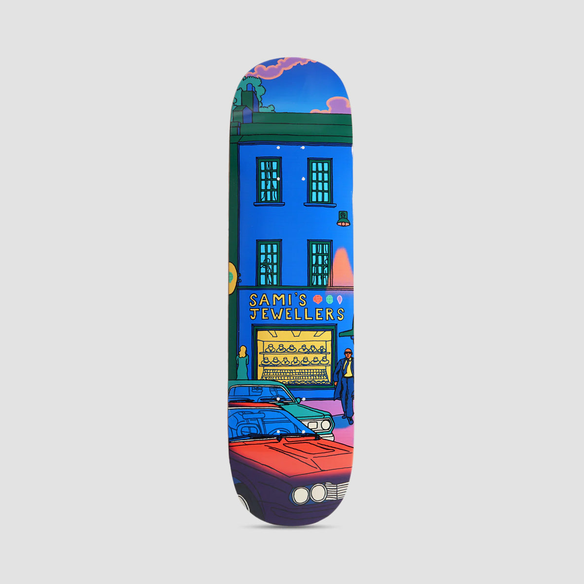 Skateboard Cafe High Street Pro Series Sami's Jewellers C2 Shape Skateboard Deck - 8.25"