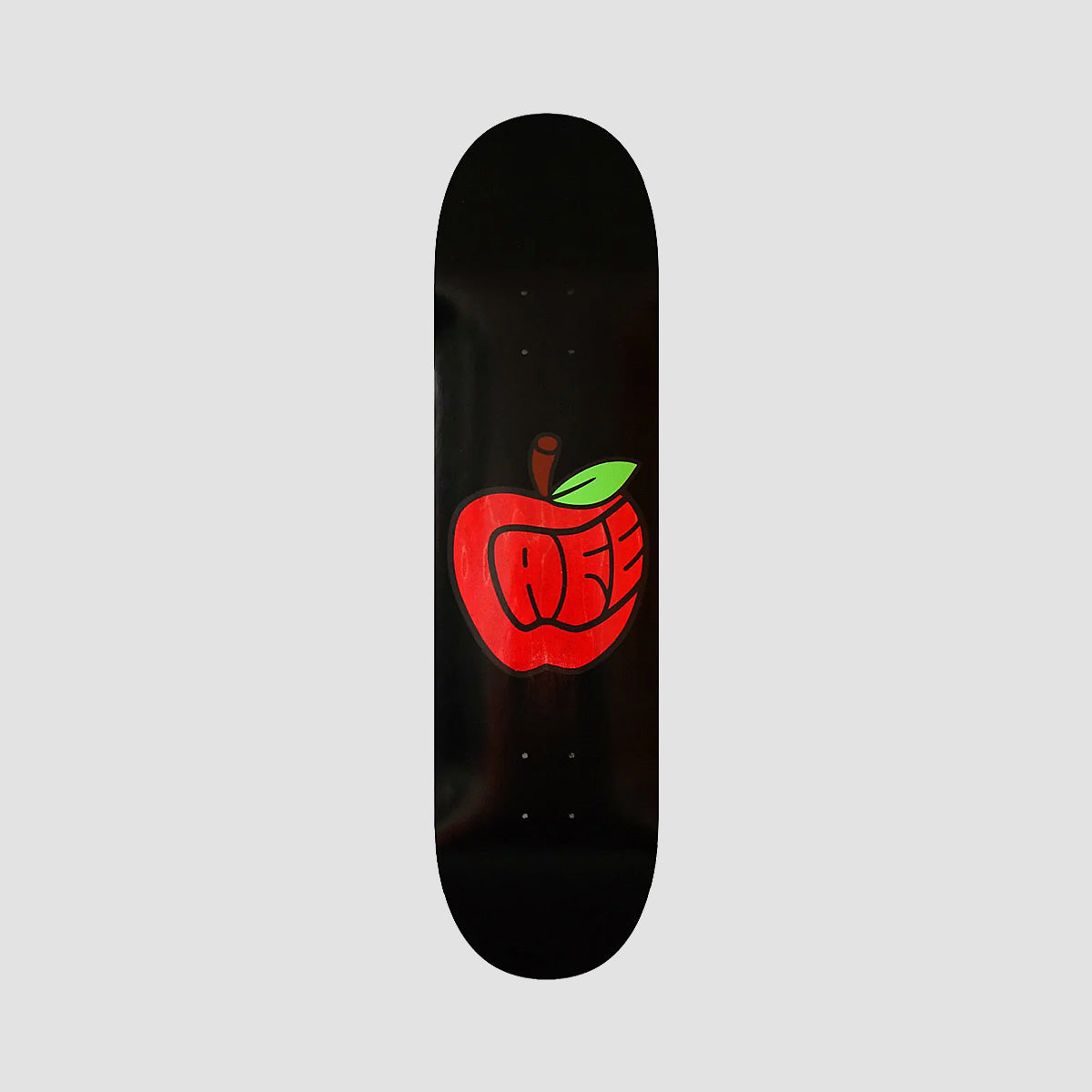 Skateboard Cafe Pink Lady Skateboard Deck Black/Red Stain - 8"