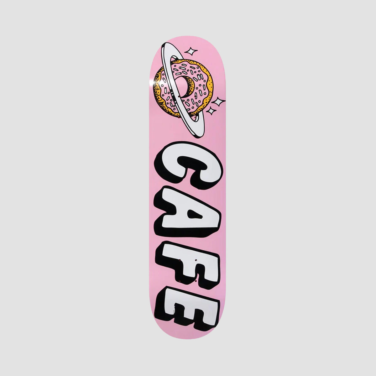 Skateboard Cafe Planet Donut Skateboard Deck Pink - 8"