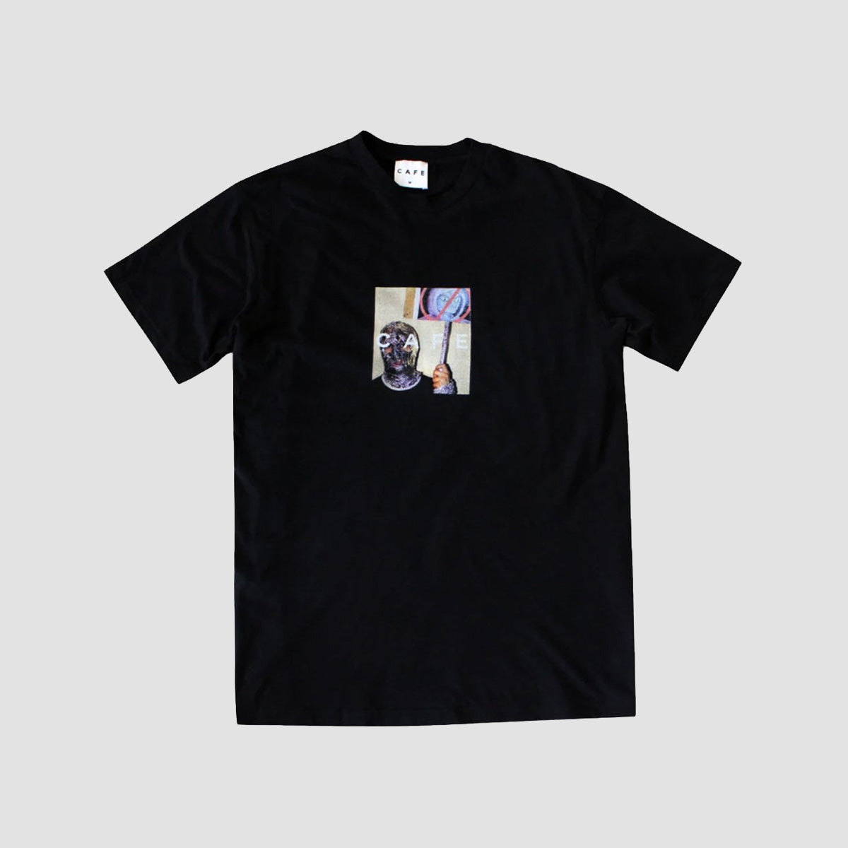 Skateboard Cafe Urban Shapeshifting Reptilian T-Shirt Black