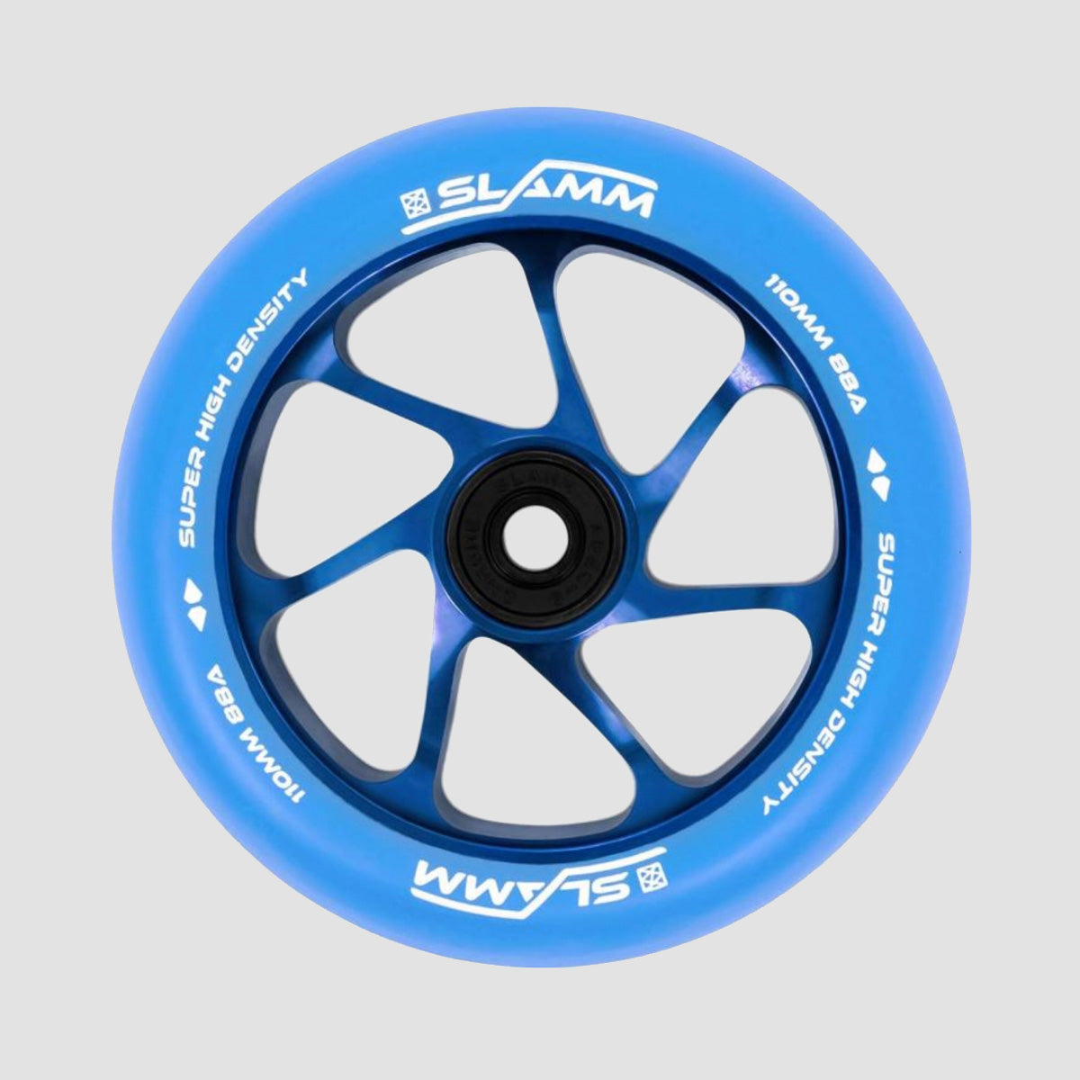 Slamm Team Wheel x1 Blue/Blue 110mm