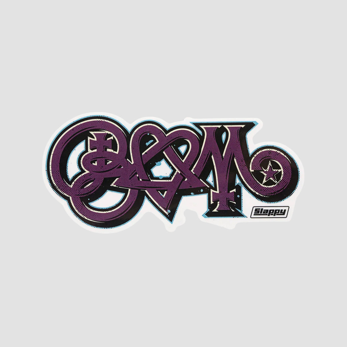 Slappy Bam Sticker 125x55mm