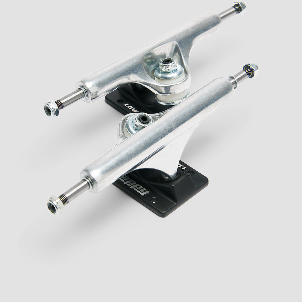 Slappy ST1 Hollow Low Profile Skateboard Trucks 1 Pair Black