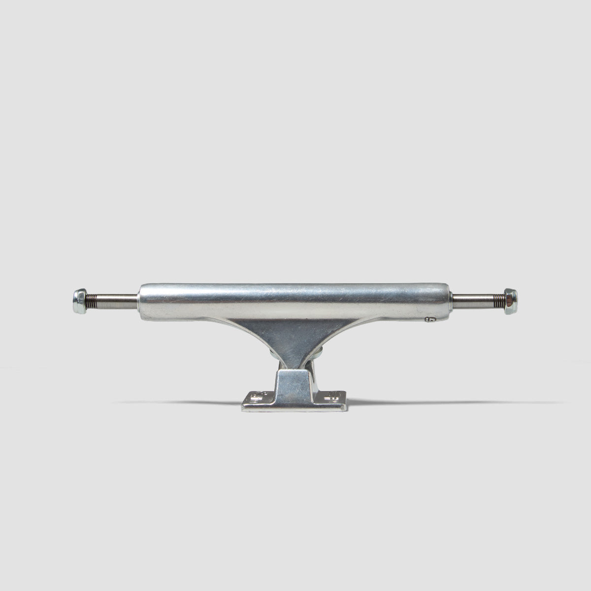 Slappy ST1 Inverted Hollow Lights/Ultra Low Kingpin (6 Hole Baseplate) Skateboard Trucks 1 Pair Polished/Gold - 9"