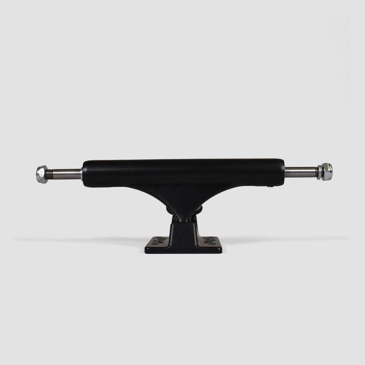 Slappy ST1 Inverted Hollow Lights/Ultra Low Kingpin Skateboard Trucks 1 Pair Matte Black/Black Gold - 9"