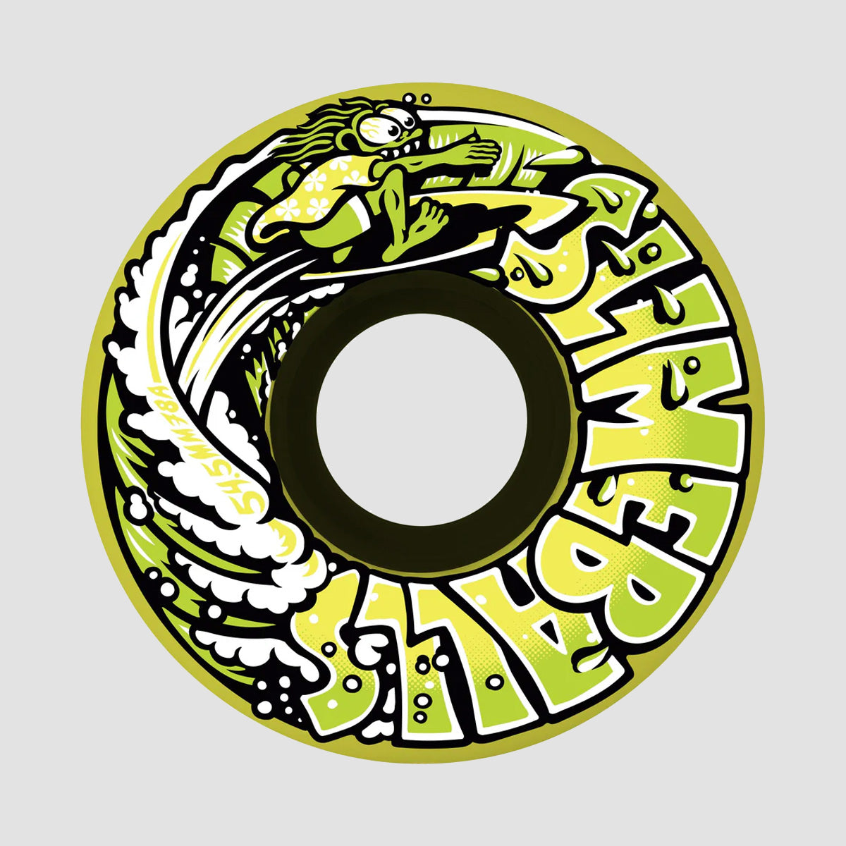 Slime Balls Slime Surfer Mini OG 78a Skateboard Wheels Yellow 54.5mm