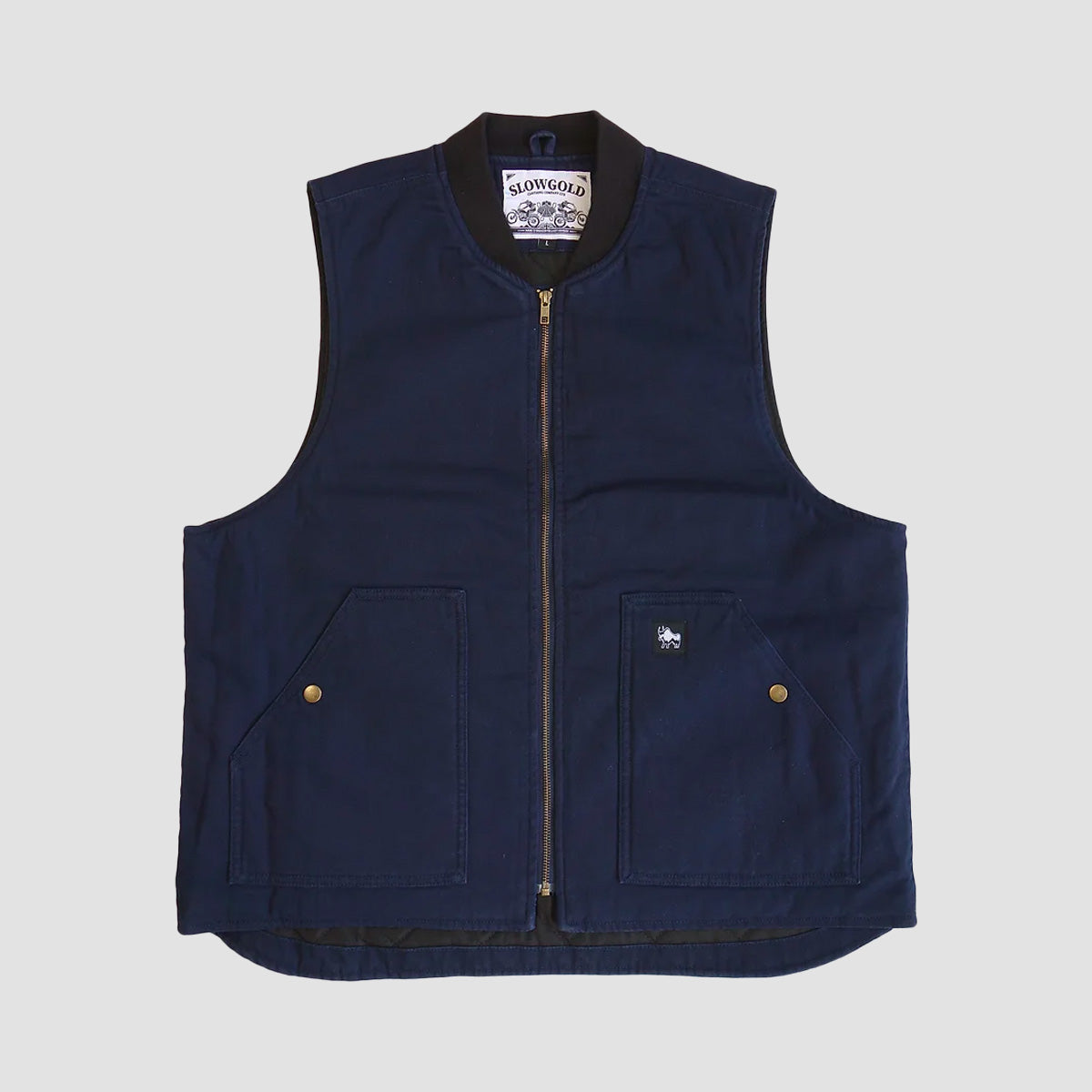 Slowgold The Grand Tourer DLX Vest Dark Navy