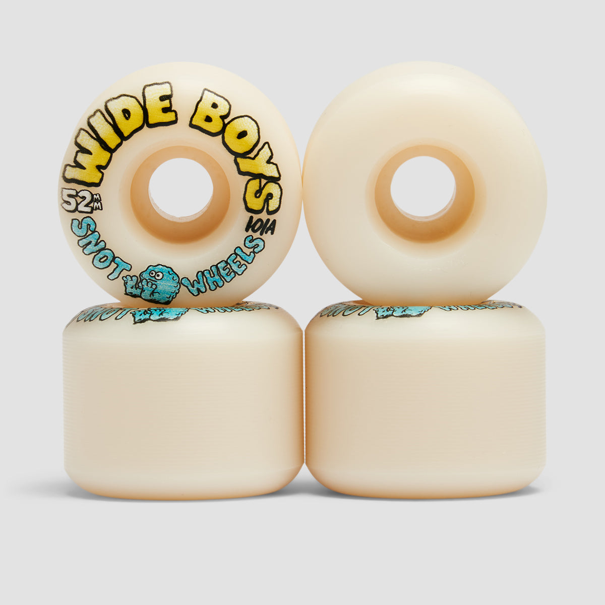 Snot Wide Boys 101A Skateboard Wheels Glow In The Dark 52mm