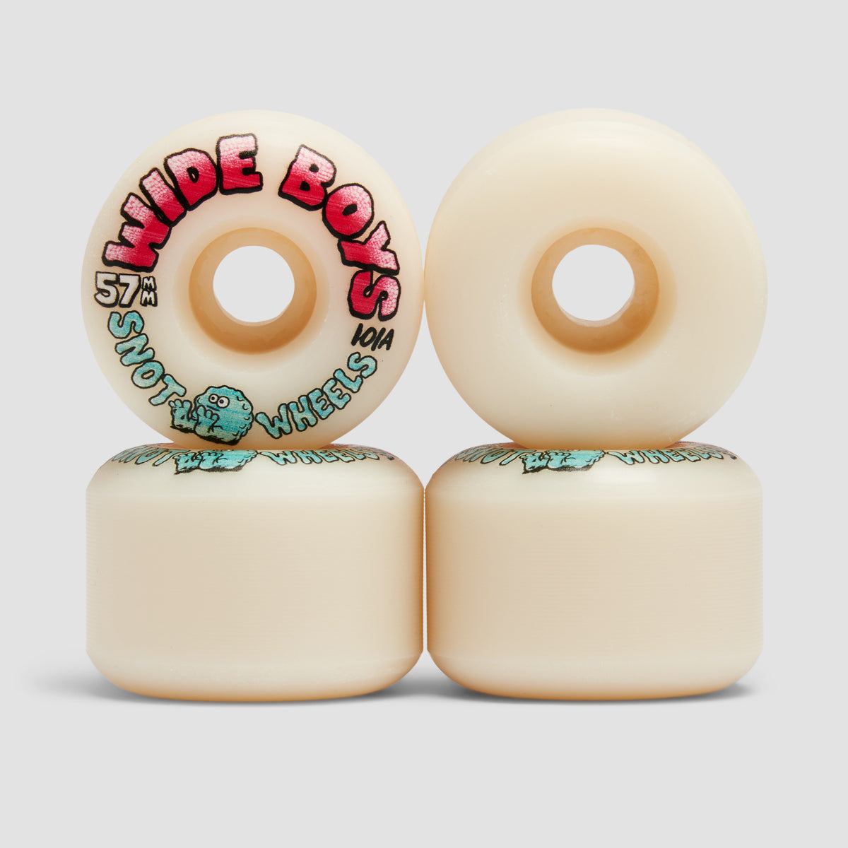 Snot Wide Boys 101A Skateboard Wheels Glow In The Dark 57mm