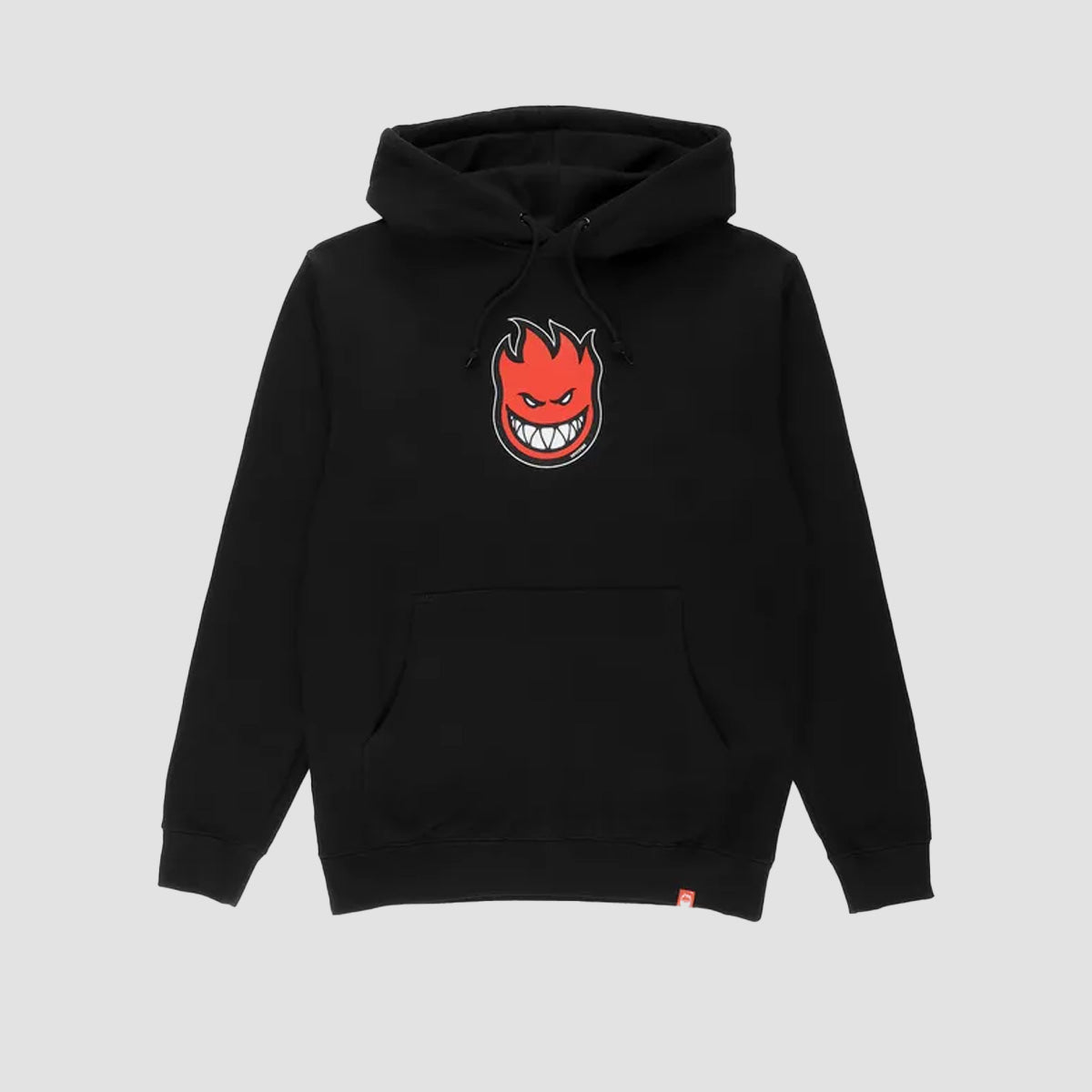 Spitfire Bighead Mid Fill Pullover Hoodie Black/Red/White