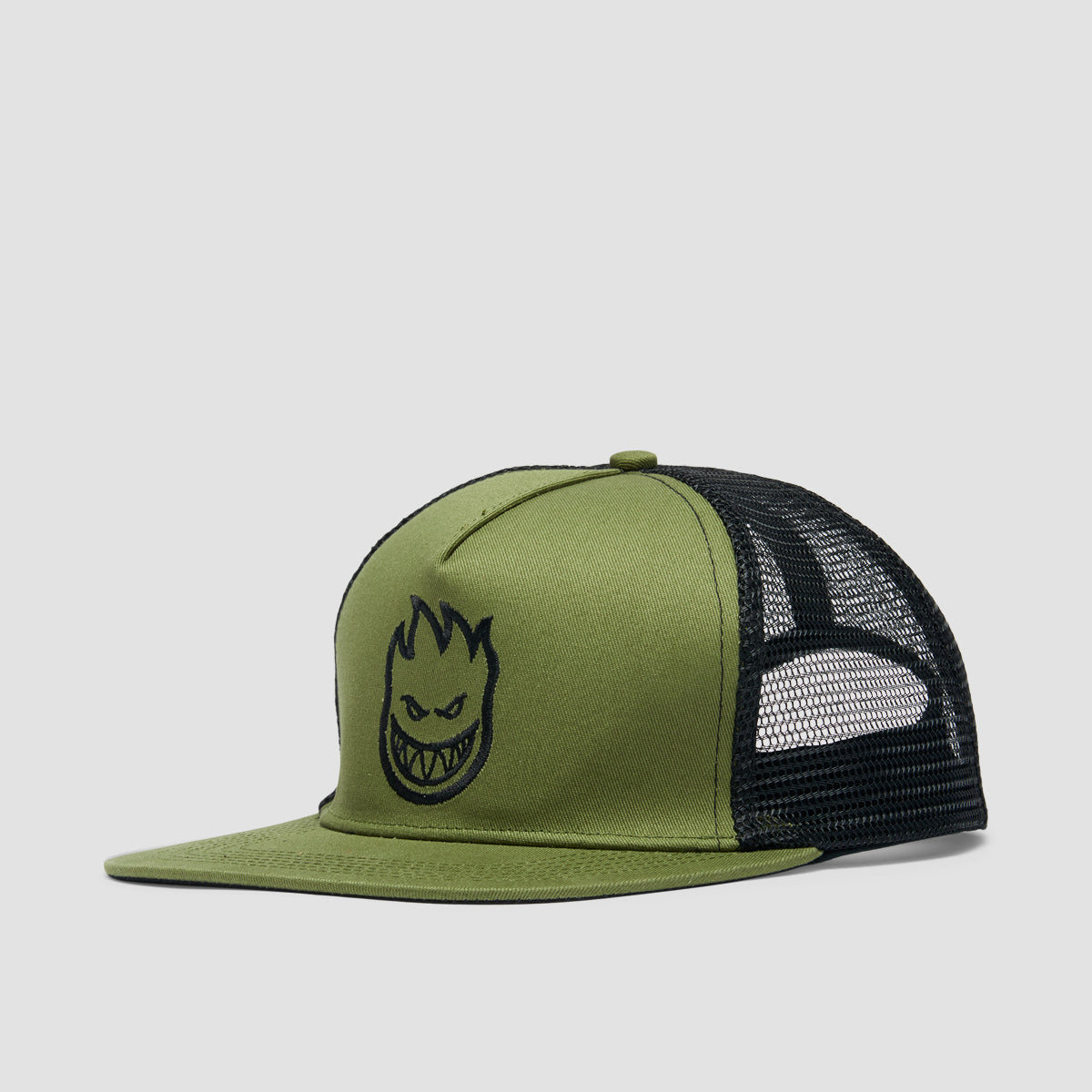 Spitfire Bighead Snapback Cap Olive/Black