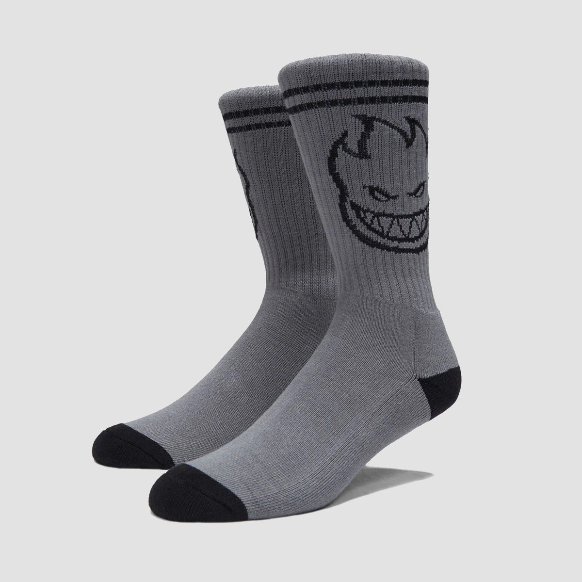 Spitfire Bighead Socks Charcoal/Black