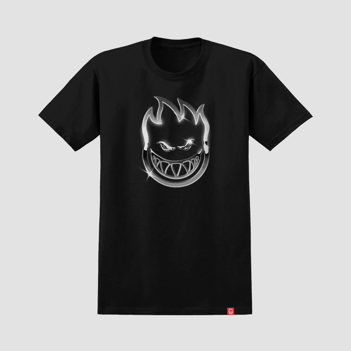 Spitfire Chrome Bighead T-Shirt Black/Multi