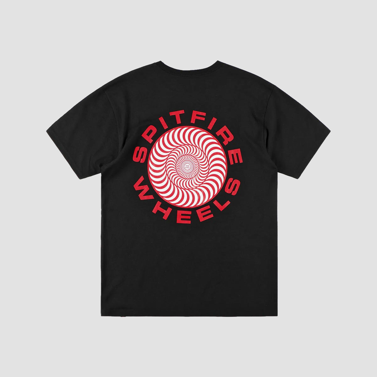 Spitfire Classic 87 Swirl Fill T-Shirt Black/Red