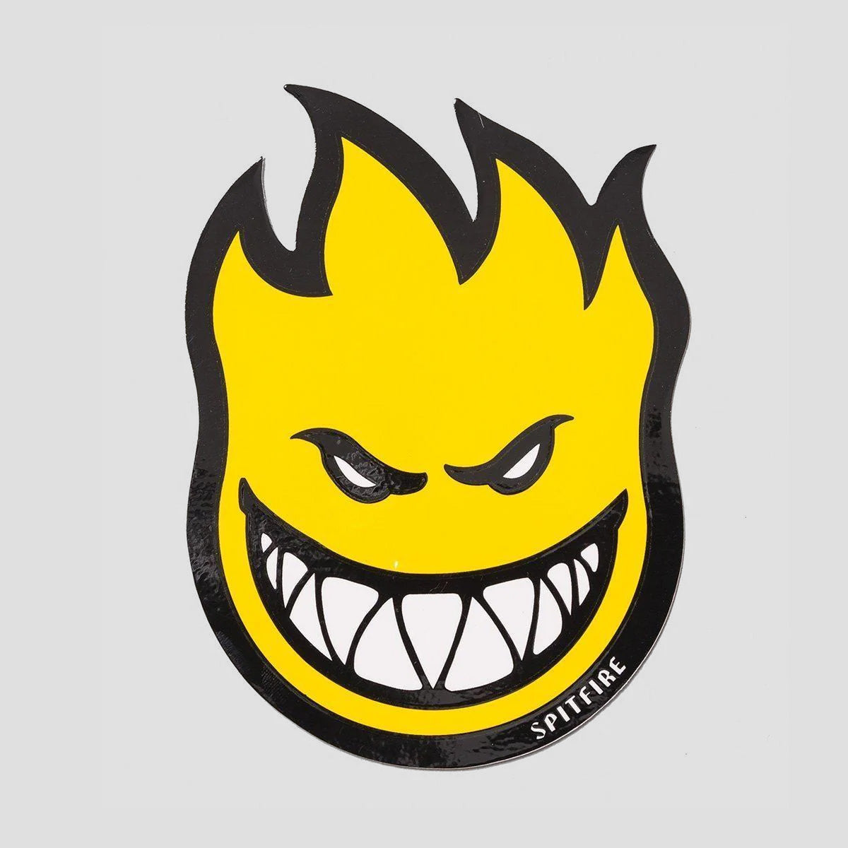 Spitfire Fireball Sticker Large Yellow 280x205mm