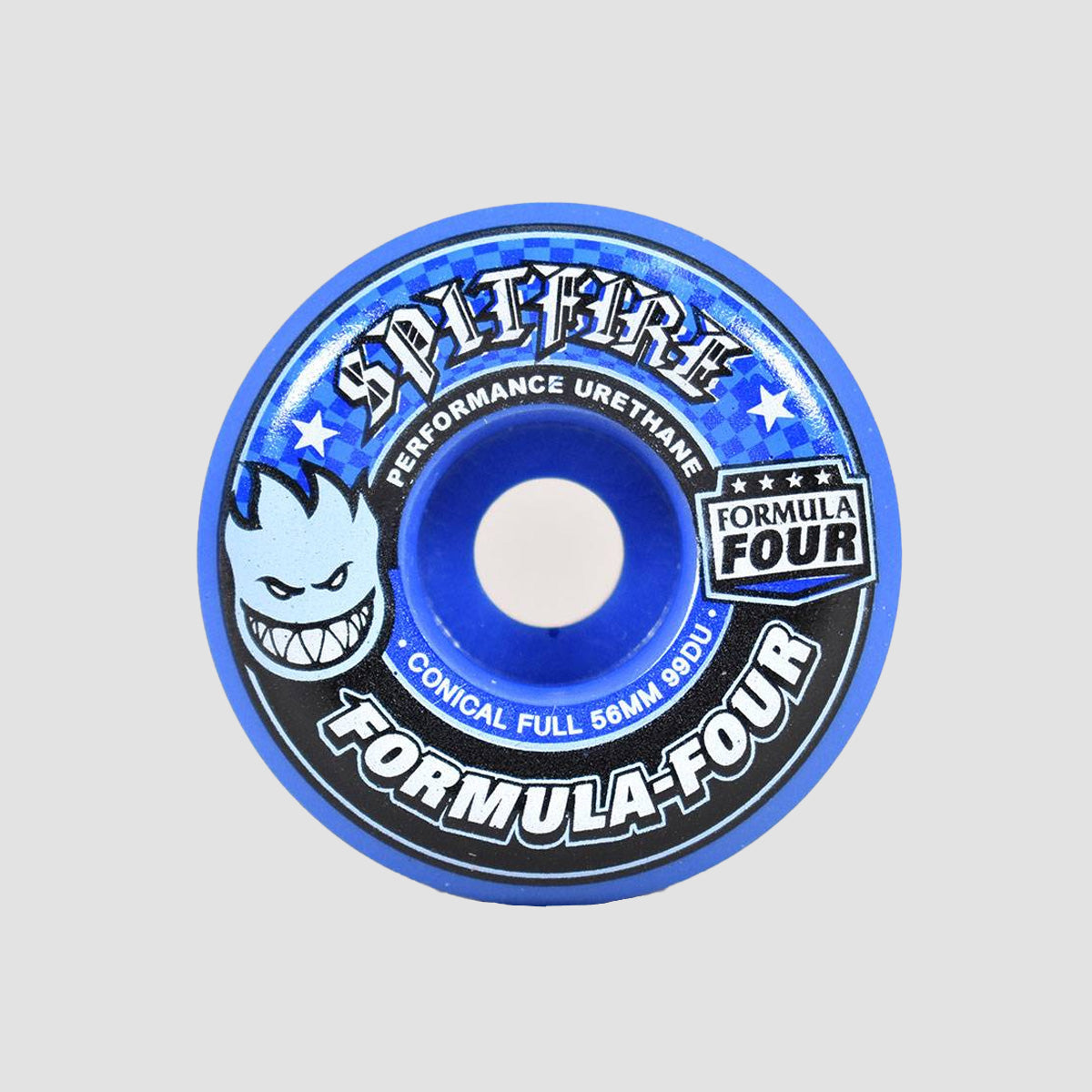 Spitfire Formula Four Conical Full 99DU Skateboard Wheels Blue 56mm