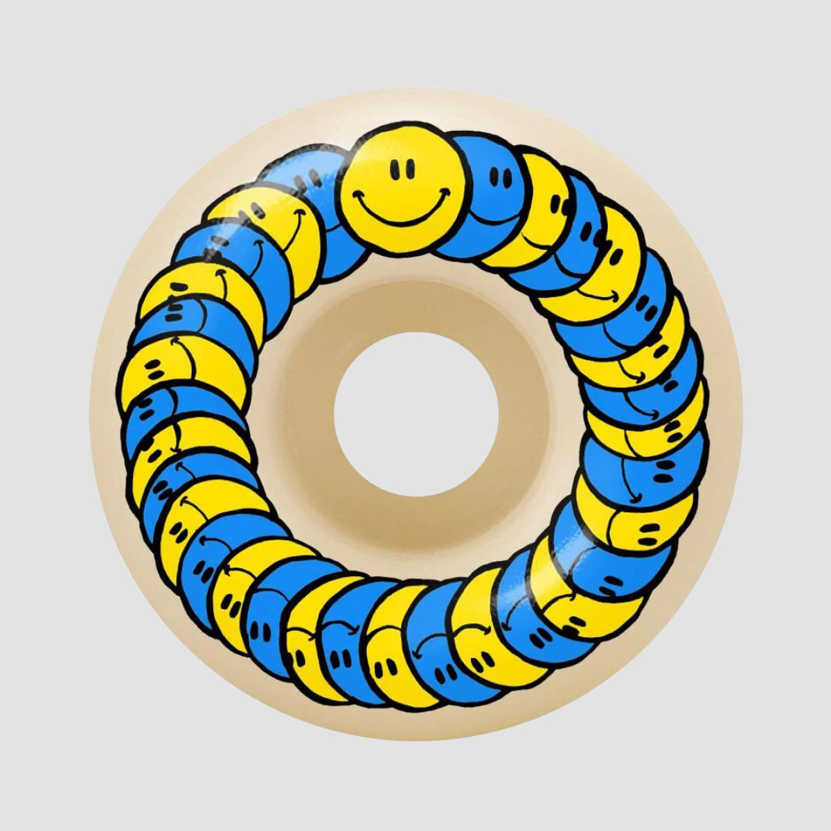 Spitfire Formula Four Spanky Happy Classic 99DU Skateboard Wheels Natural 54mm