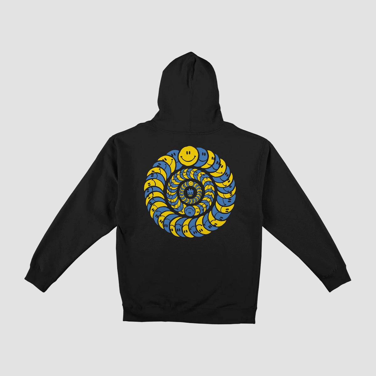 Spitfire Happy Classic Pullover Hoodie Black