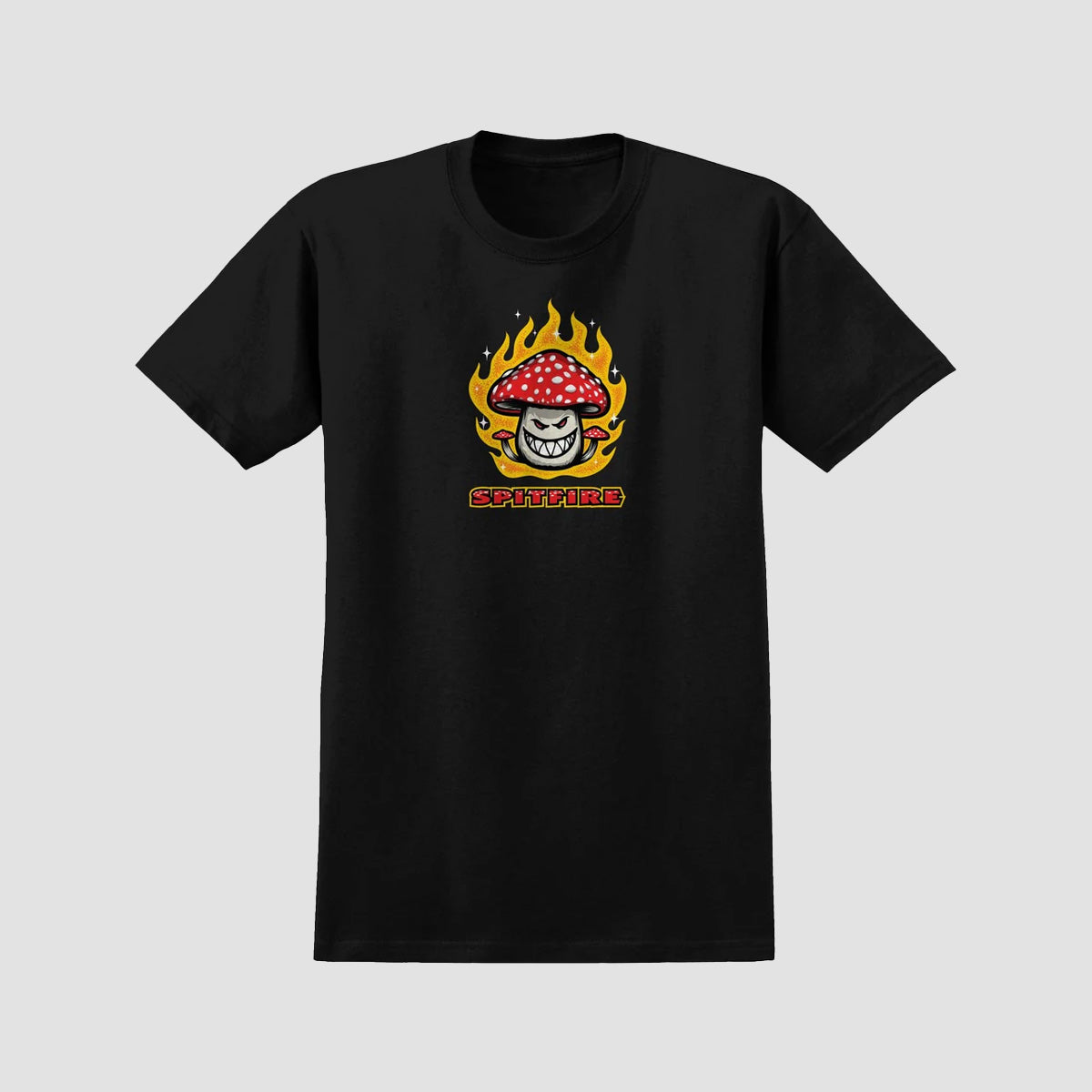 Spitfire Shroom Bighead T-Shirt Black